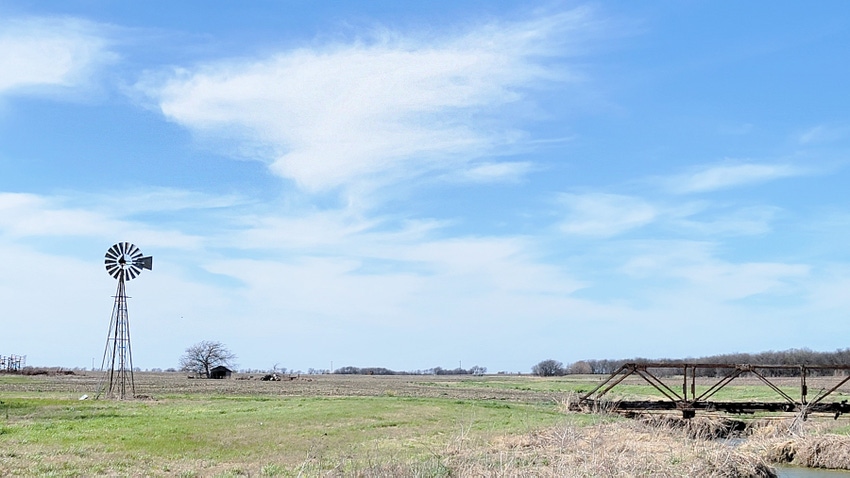 Texas scenery windmill Texas scenery windmill