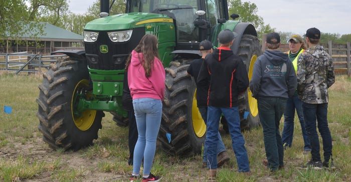 NDSU Extension Agent Angie Johnson leads youth through safety practices NDSU Extension Agent Angie Johnson leads youth through safety practices