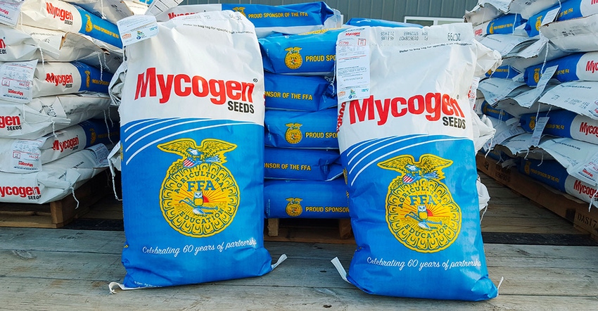 Mycogen seeds bags from Turn the Bag Blue & Gold Program800.jpg