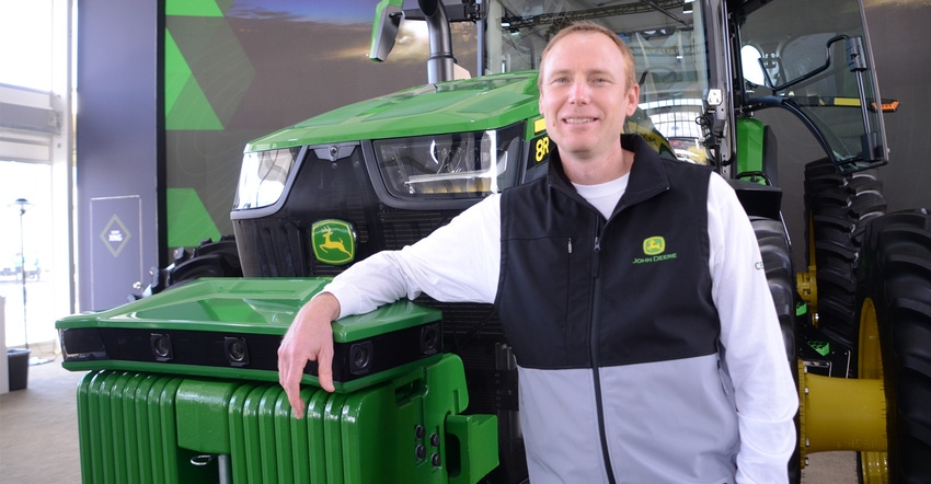 Jahmy Hindman, John Deere's first chief technology officer Jahmy Hindman, John Deere's first chief technology officer