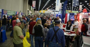 National Farm Machinery Show visitors