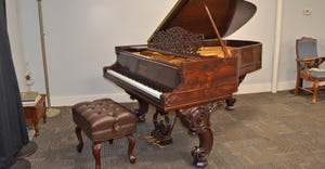 1877 Steinway Model B grand piano 
