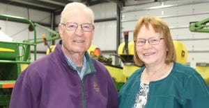 Kansas Master Farmer and Farm Home Maker Ellis and Rita Yoder 