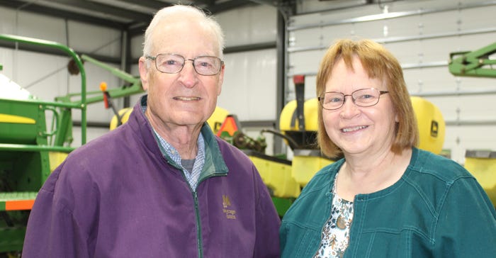 Kansas Master Farmer and Farm Home Maker Ellis and Rita Yoder 