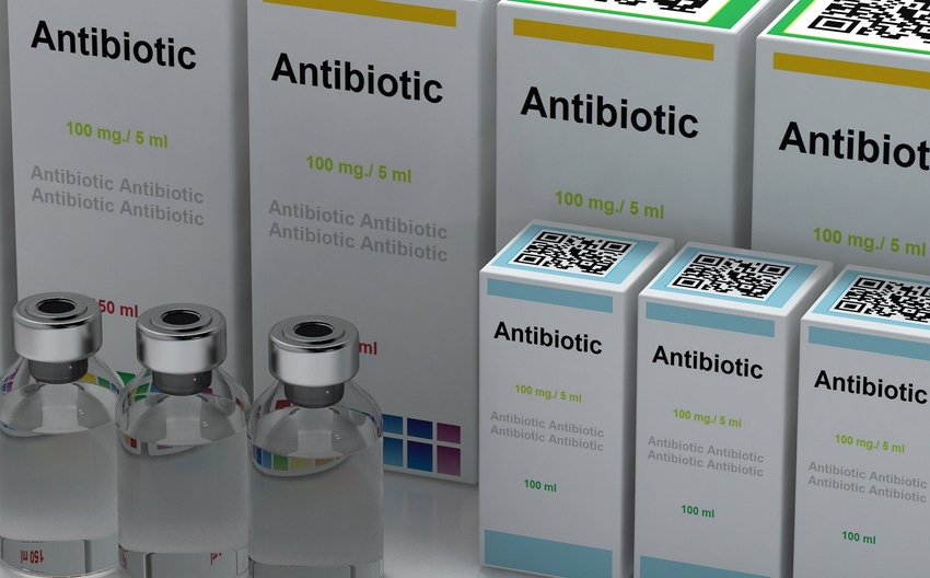 Generic antibiotic vials and packages
