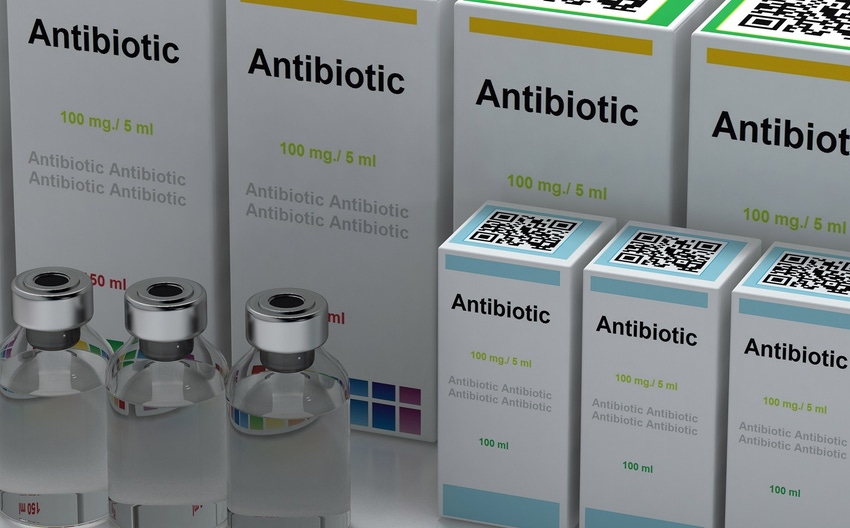 Generic antibiotic vials and packages Generic antibiotic vials and packages