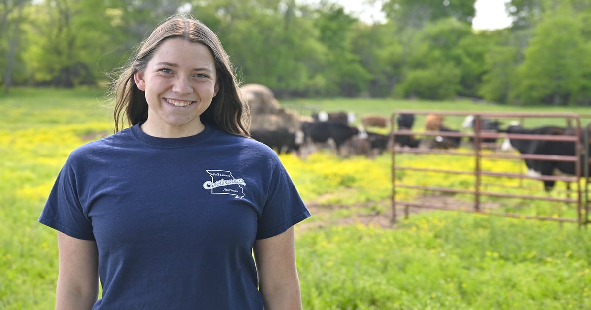 Missouri’s new FFA president shows her passion for agriculture