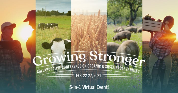 Information about Growing Stronger organic conference