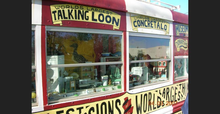 The World’s Largest Collection of World’s Smallest Versions of World’s Largest Things is in Lucas, Kan., The World’s Largest Collection of World’s Smallest Versions of World’s Largest Things is in Lucas, Kan.,