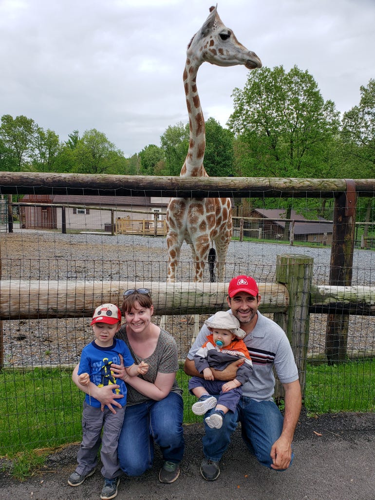 The Rescovacs visit the zoo