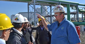 Middle Eastern and African visitors got a look at ethanol production 