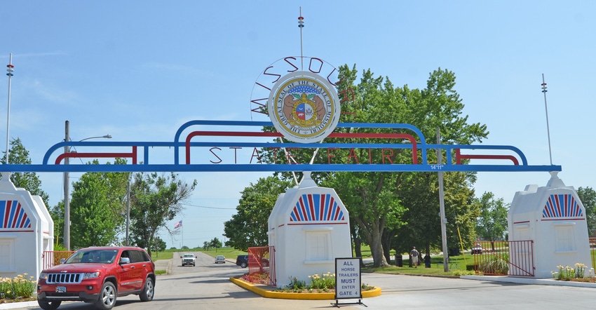Missouri State Fair Historic Main Gate 