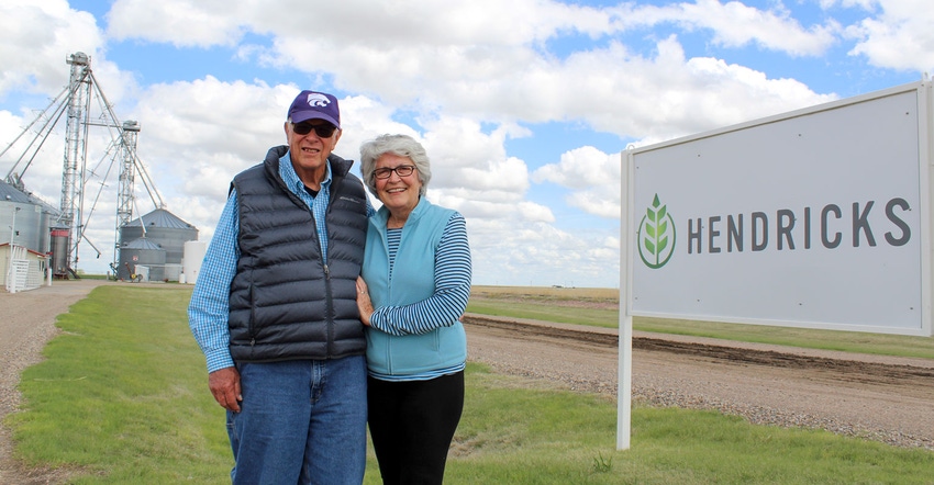 John and Sharon Hendricks, Kansas Master Farmer and Farm Homemaker