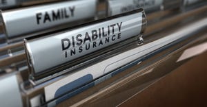 disability insurance folder