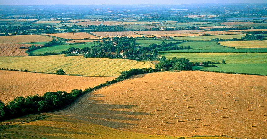 Farmland fields