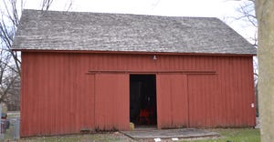 historic red barn