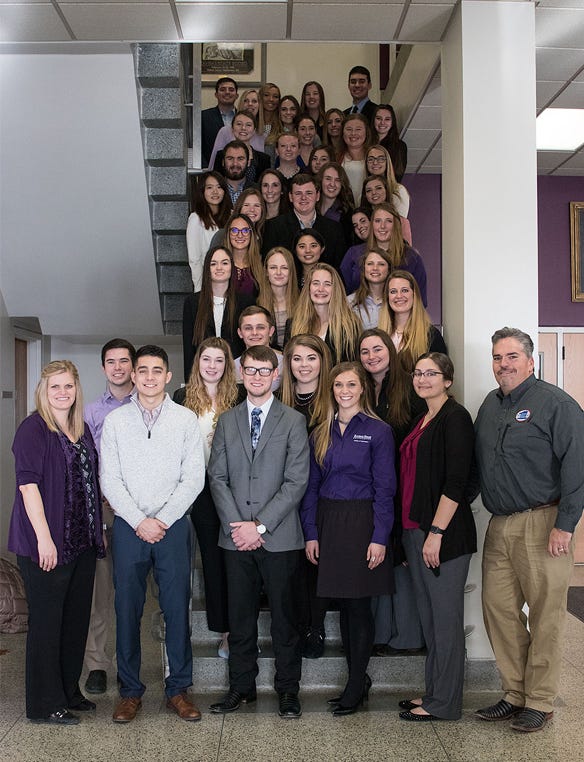 Kansas State University Department of Animal Sciences and Industry 2018 Fall Undergraduate Research Symposium participants. 