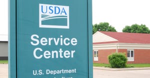 USDA Service Center sign