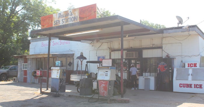 Bassie's Service Station.