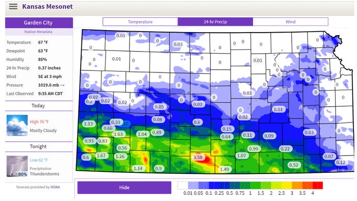 Weather map