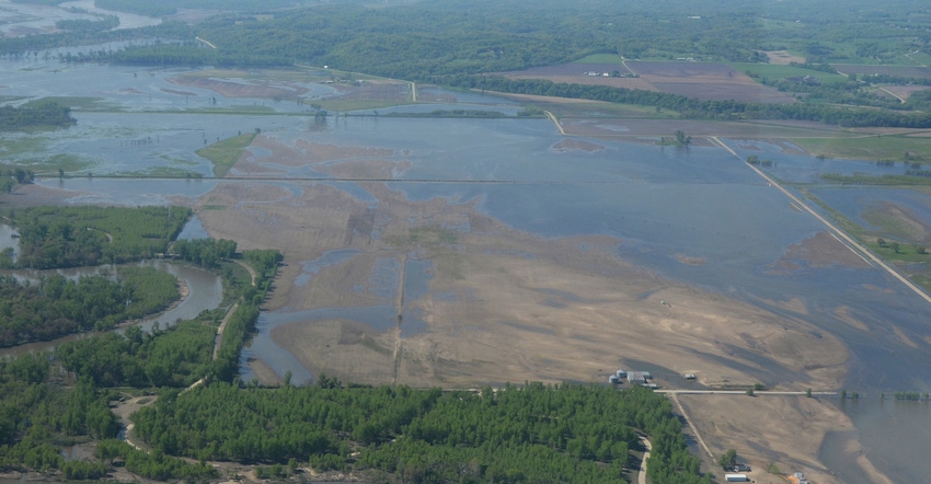 nebraska flooded farmland