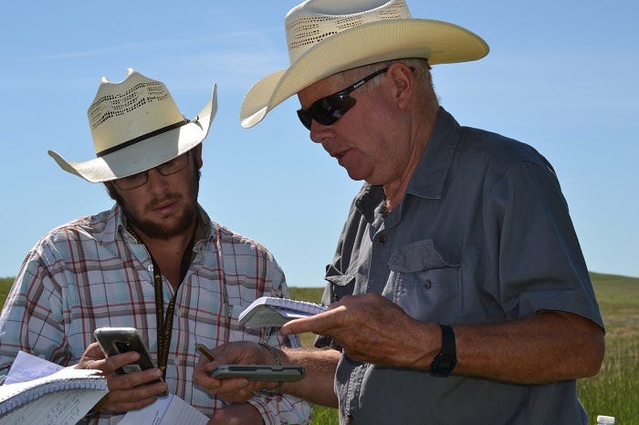 Wyoming ranchers studying forage