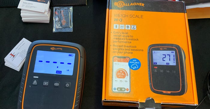 Gallagher W0 scale and app Gallagher W0 scale and app