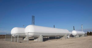 large liquid propane tanks