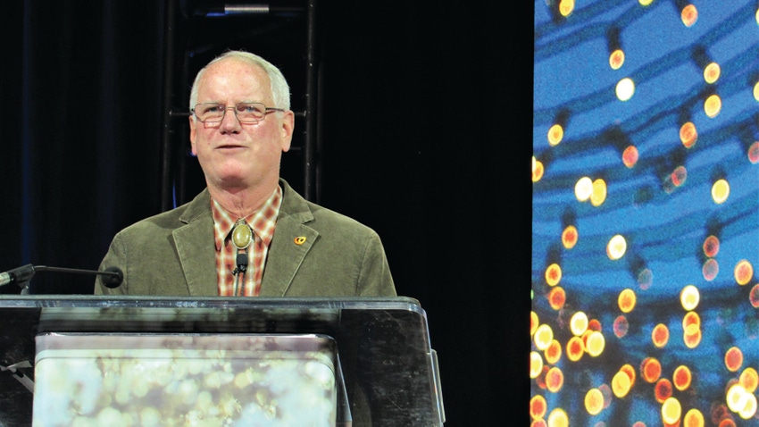 Outgoing Almond Board of California president and chief executive officer Richard Waycott