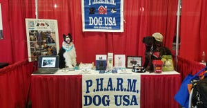 : It is all about service dogs at the PHARM Dog booth at HHD