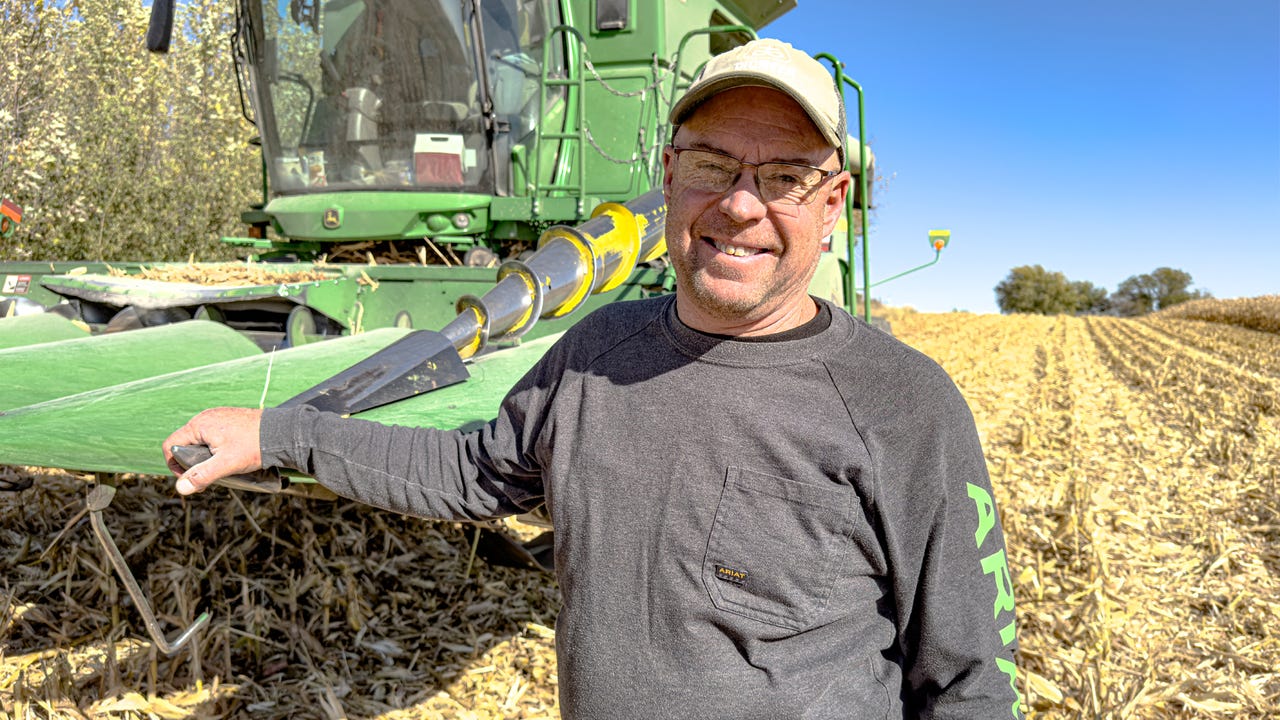 Brian Larsen, a St. Anthony, Iowa, farmer