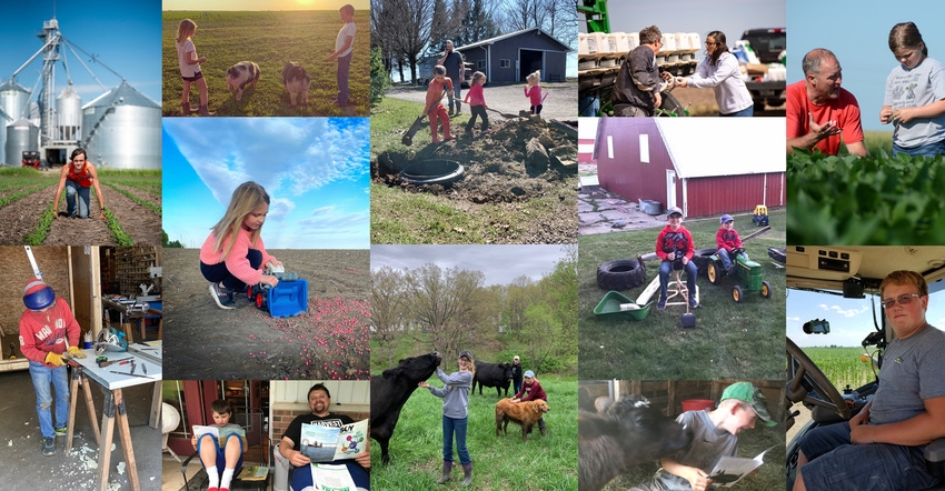 quarantined kids on the farm collage quarantined kids on the farm collage