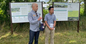  Jeff Tkach and Yichao Rui talk about the long-running Farming Systems Trial