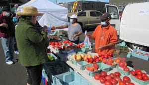 Oregon farmers market