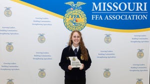 Hayley Gruenewald, Missouri FFA member