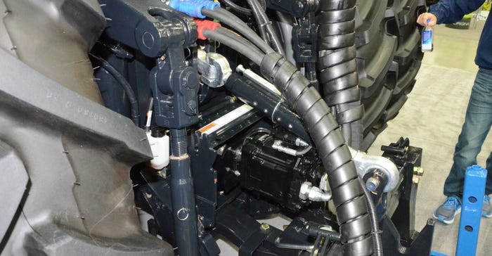 PTO hydraulic pump provides the power needed to run the new '05 Series' planters from Kinze