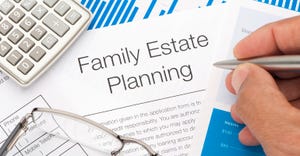 Family estate planning document 