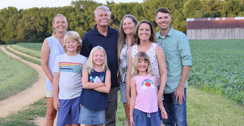 Kevin and Lauren Warring and family