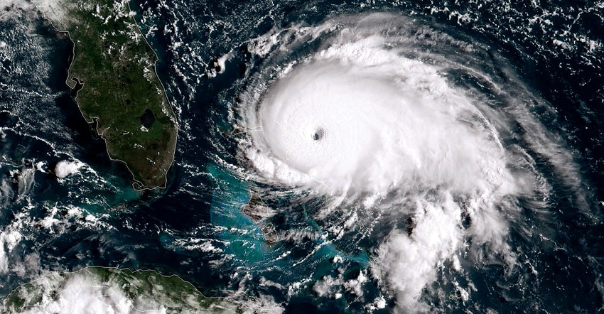 Hurricane Dorian/NOAA