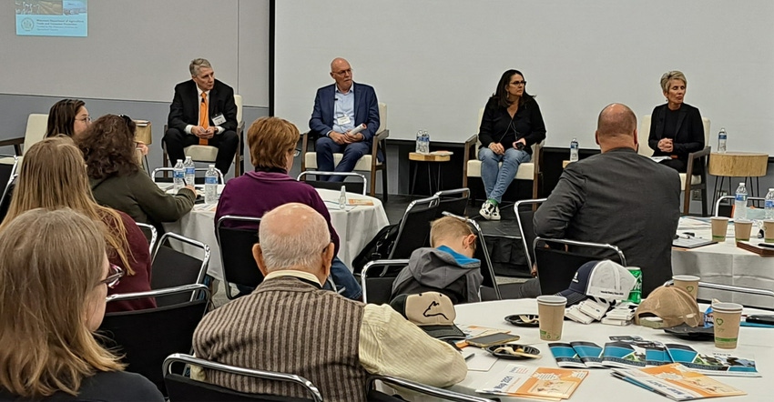 A panel of global dairy leaders A panel of global dairy leaders