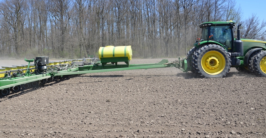 John Deere planter