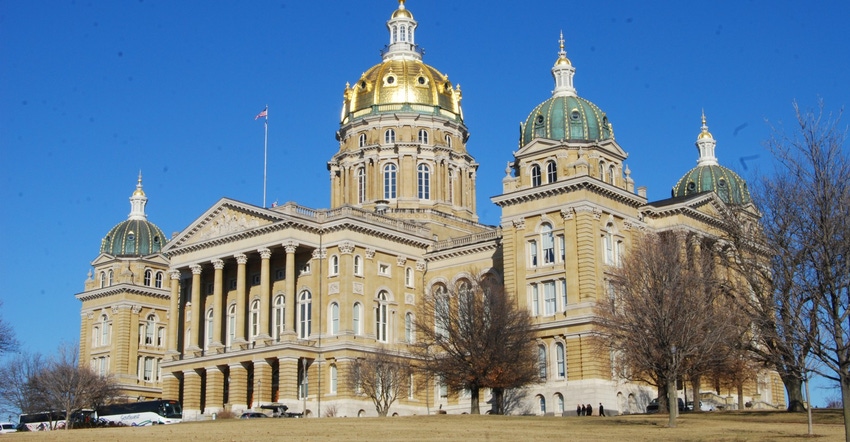Iowa state Capitol