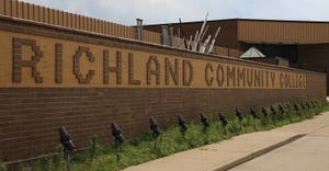 Richland Community College sign