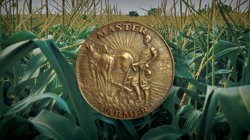 Master Farmer medallion Master Farmer medallion