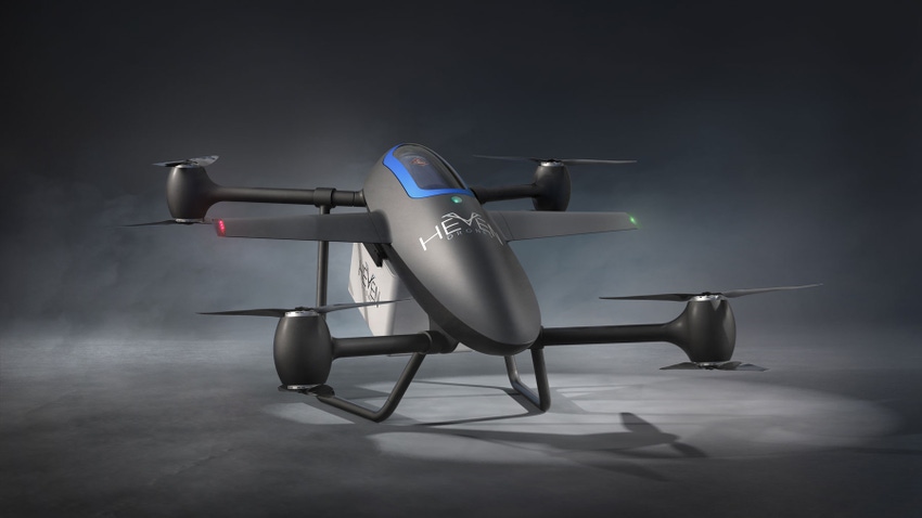 Heven Drones H2D55 is the first hydrogen-powered done for commercial use
