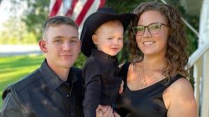 Tyler, Emily and their son Tucker Malkin