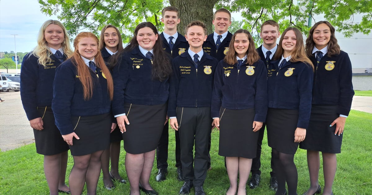 Wisconsin FFA elects 2024-25 officers