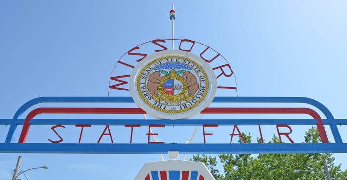 Missouri State Fair Historic Main Gate 