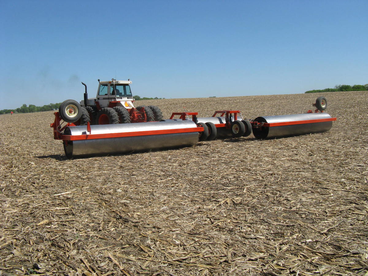 Tips for ground rolling emerged soybeans
