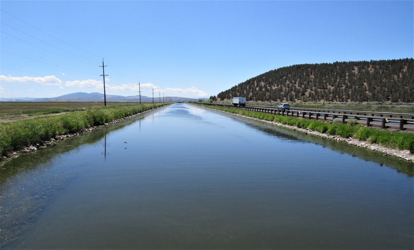 Klamath Basin irrigation canal Klamath Basin irrigation canal